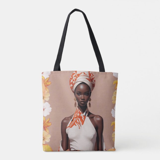 Tote Afrique  Bag (Back)