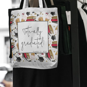 Tote-ally Graduated Grad Brother Gift School Tote Bag