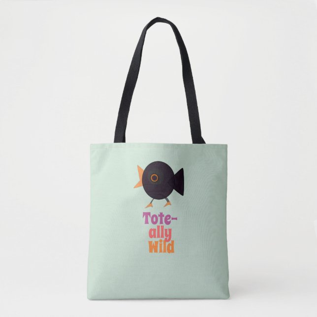 Tote-ally Wild Bird Tote Bag (Front)