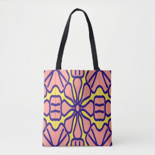 Tote Bag, A seamless classic floral design Bag