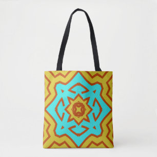 Tote Bag, A seamless elegant multicolor design Bag