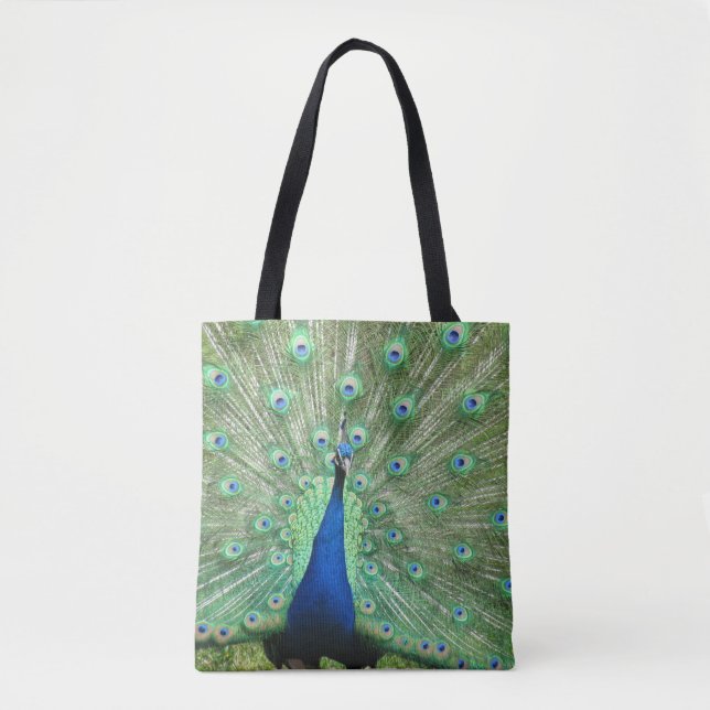 Tote Bag (ao) - Peacock Doubled (Front)