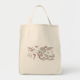 Tote Bag Art Typographic Design