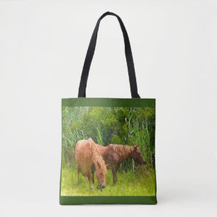 Tote Bag Assateague Ponies