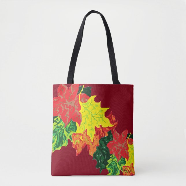 Tote Bag Autumn Leaves (Front)