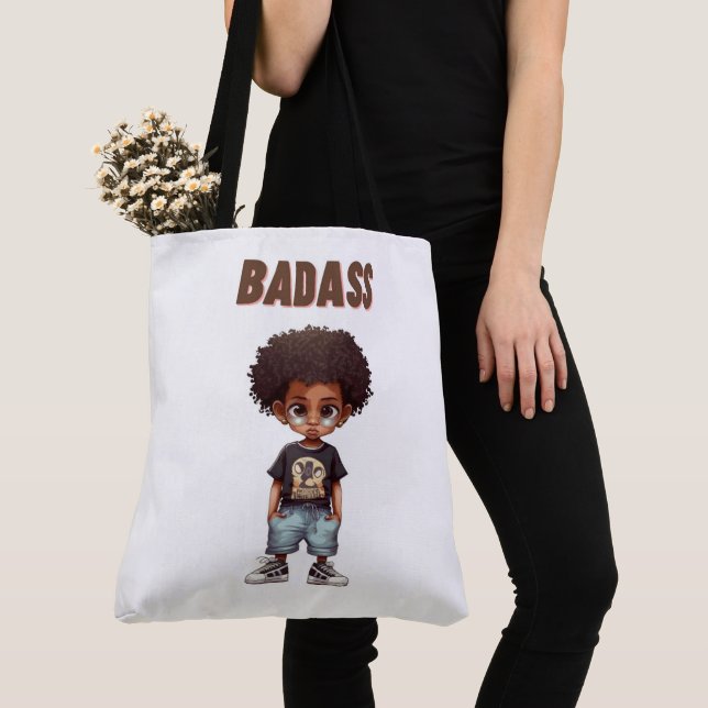 Tote Bag BADASS (Close Up)