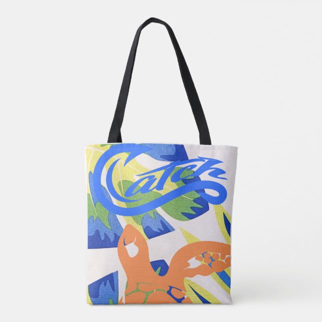 Tote Bag. Beach. Catch Bag (Back)