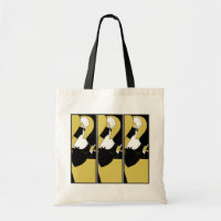 Tote Bag:  Beardsley Illustration- The Yellow Book