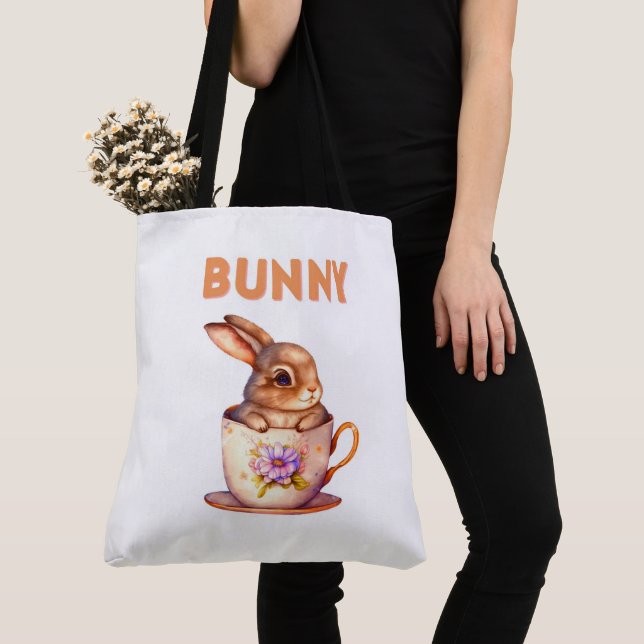 Tote Bag Bunny (Close Up)