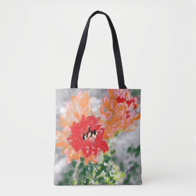 Tote Bag : Cactus Flower (Front)