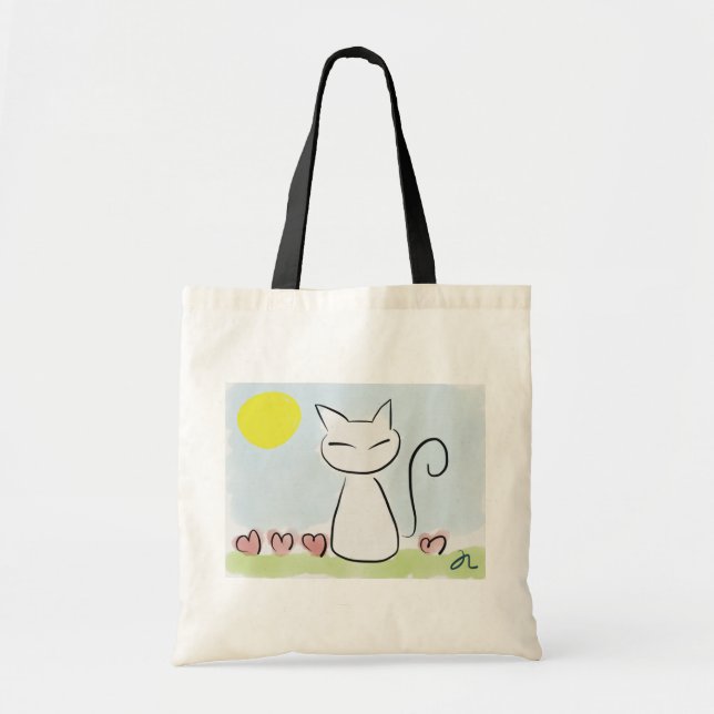 Tote Bag - Cat in the Sun (Front)