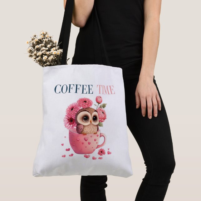 Tote Bag Coffee (Close Up)