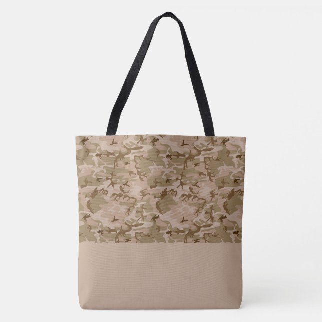 Tote Bag Desert Camo Large/Small (Front)