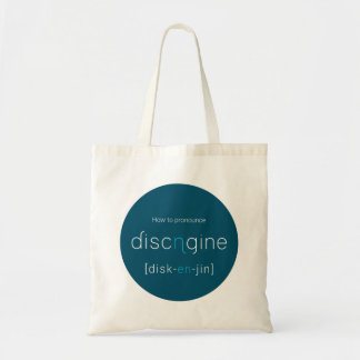 Tote bag Disk As Jin