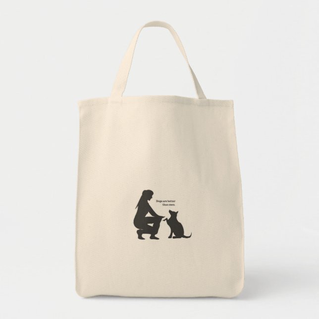 Tote Bag (Dog Lovers Design) (Front)