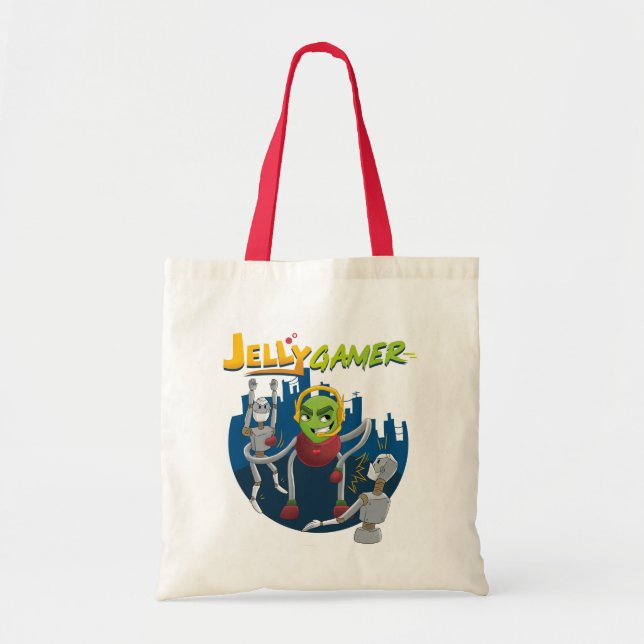 Tote bag featuring JellyGamer (Front)