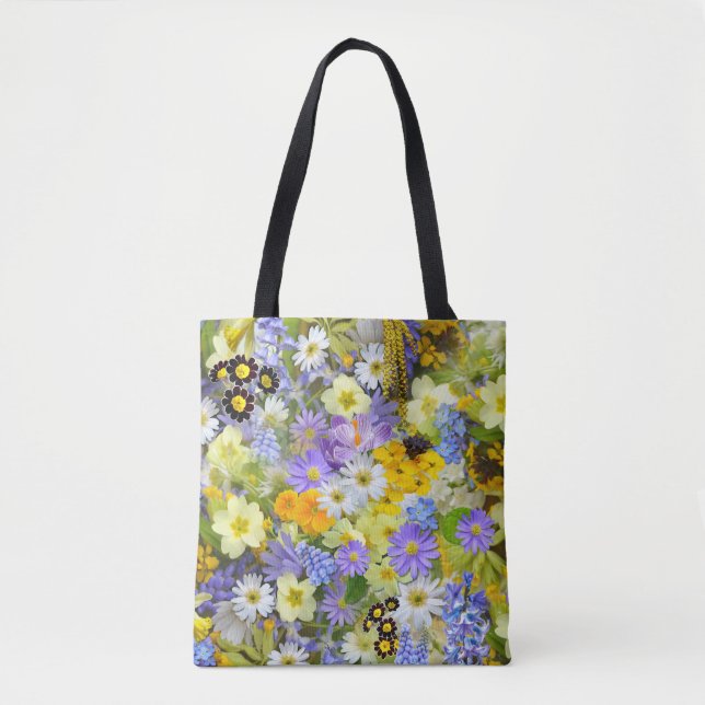 Tote bag Floral design (Front)