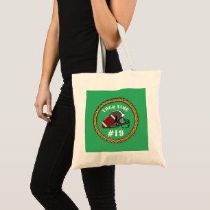 Tote Bag Football - Add Name & Number