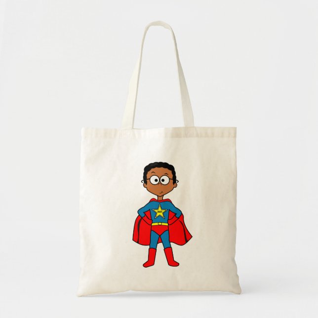 Tote bag for kids Superhero (Front)