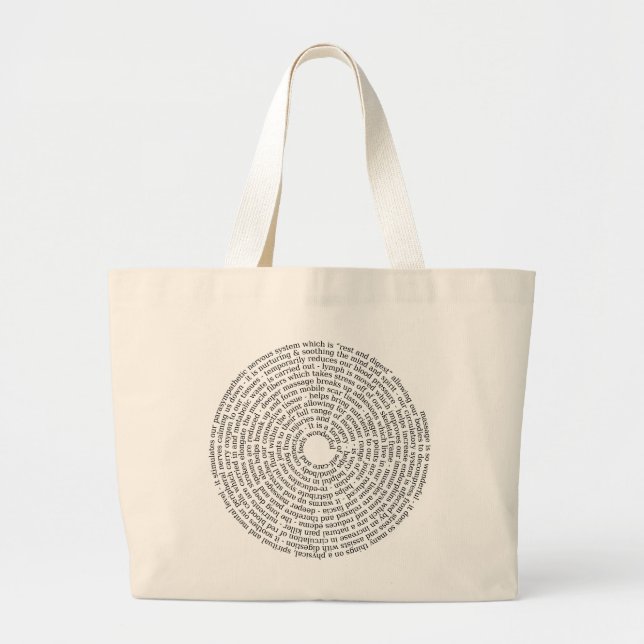 Tote Bag for Massage Therapist (Front)