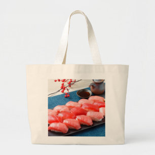 Tote Bag for Tuna Sushi Lovers – Japanese Food Ar