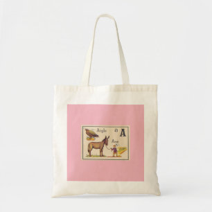 Tote Bag FRENCH ALPHABET ILLUSTRATION