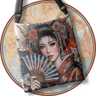 TOTE BAG - Geisha in Traditional Attire