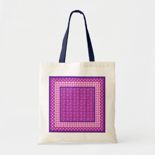 Tote Bag, Hearts and Flowers, Checks and Polka Dot Bag