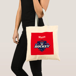 Tote Bag Hockey Gear - Personalised -Add Name #