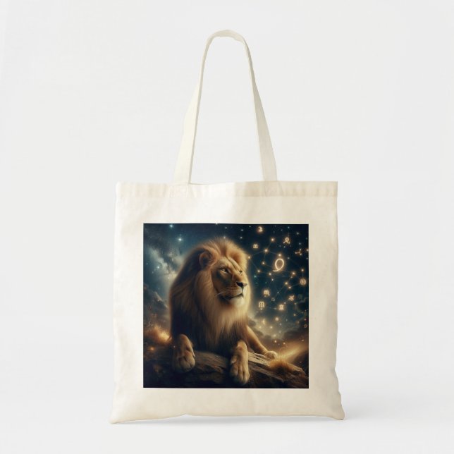 Tote bag image sign Leo (Front)
