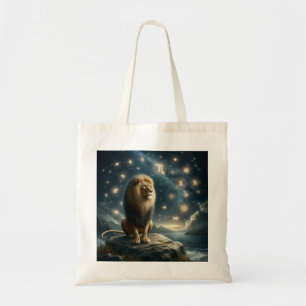Tote bag image sign Leo