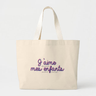 Tote bag J'aime mes enfants
