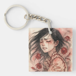 Tote Bag Key Ring