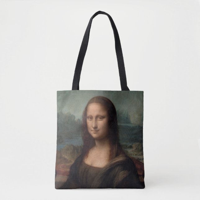 TOTE BAG : LEONARDO DA VINCI : THE Mona Lisa (Front)
