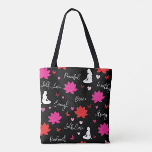  Tote Bag   Minimalist Wellness Tote Bag