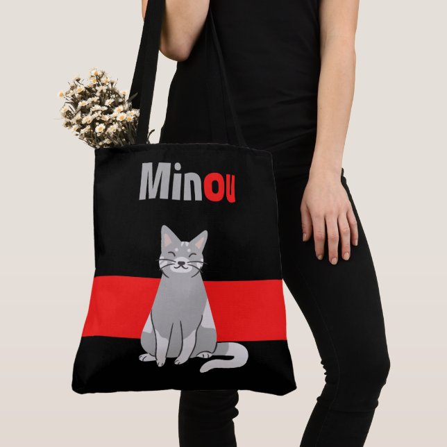Tote Bag Minou (Close Up)