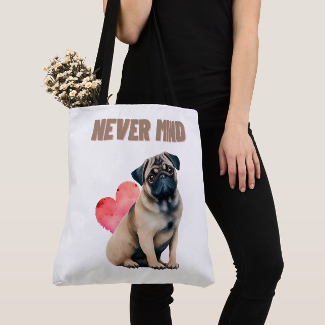 Tote Bag Never mind (Close Up)