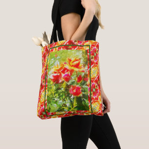 Tote Bag Orange Roses