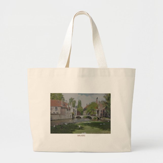 Tote Bag, Paris, Bruges (Front)