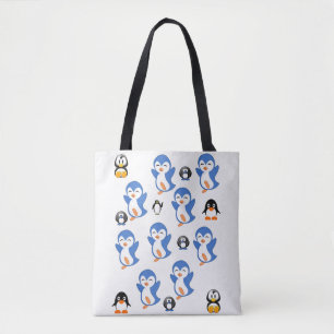 tote bag penguins