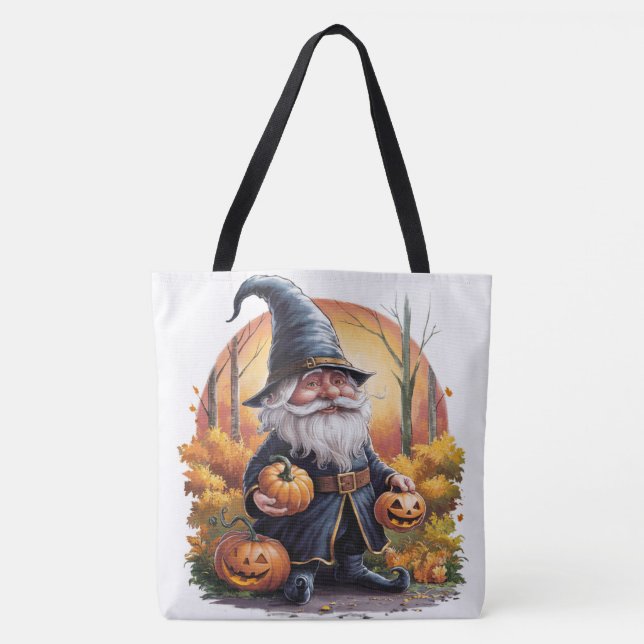 Tote Bag Pumpkin Halloween Series 7 21 (Front)