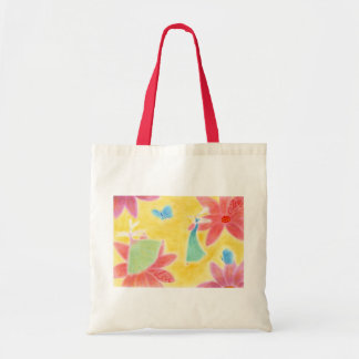 Tote Bag Rabbits Love&Joy Red