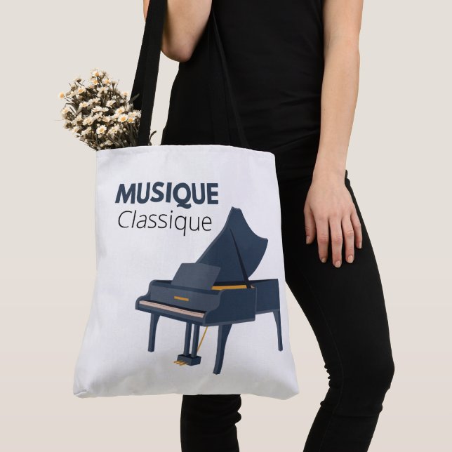 Tote Bag Rap Classical Music (Close Up)