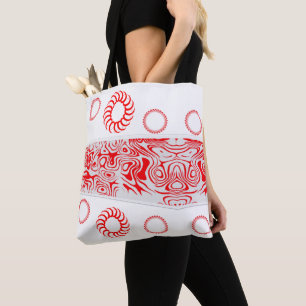 Tote bag Red and White