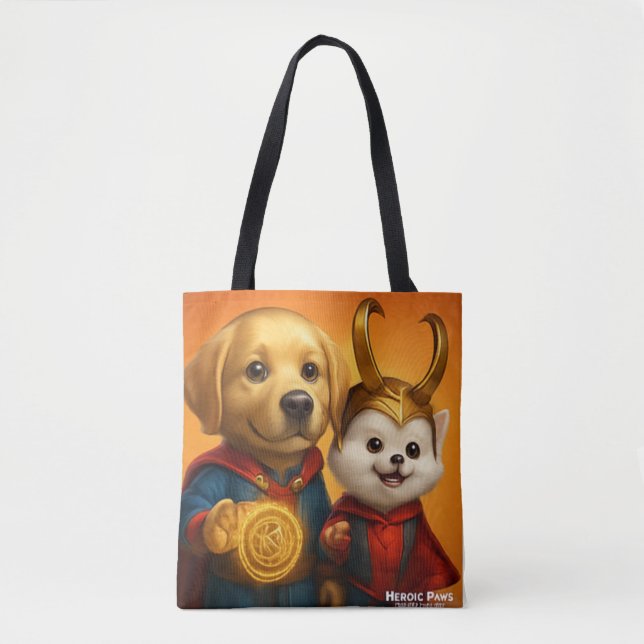 Tote Bag Shoping Bag.|WaraMuse  Chic.Convenient. (Front)