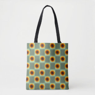tote bag sunflowers