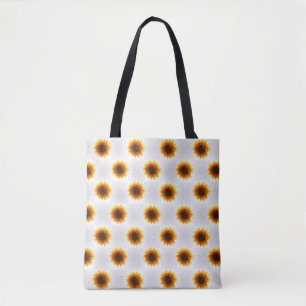 tote bag sunflowers