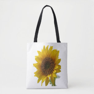 tote bag sunflowers