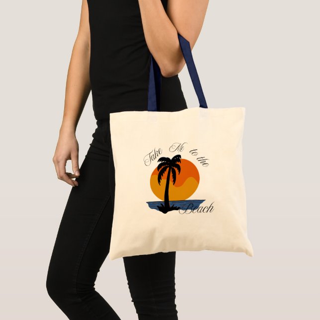 Tote Bag – Take Me to the Beach (Front (Product))
