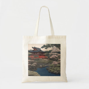 Tote bag - Temple on the river - Japan